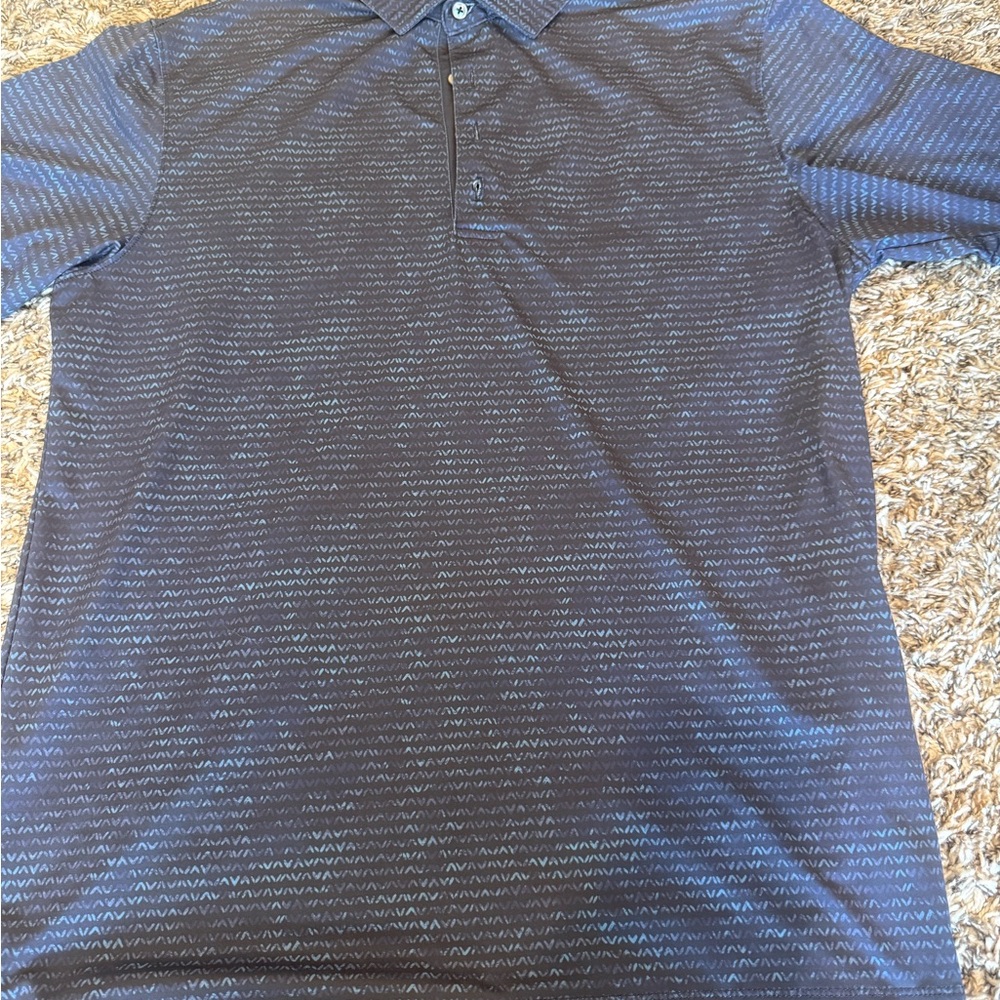 Devereux Golf Print Polo